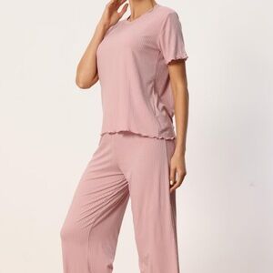 Target Ribbed Pajama Set